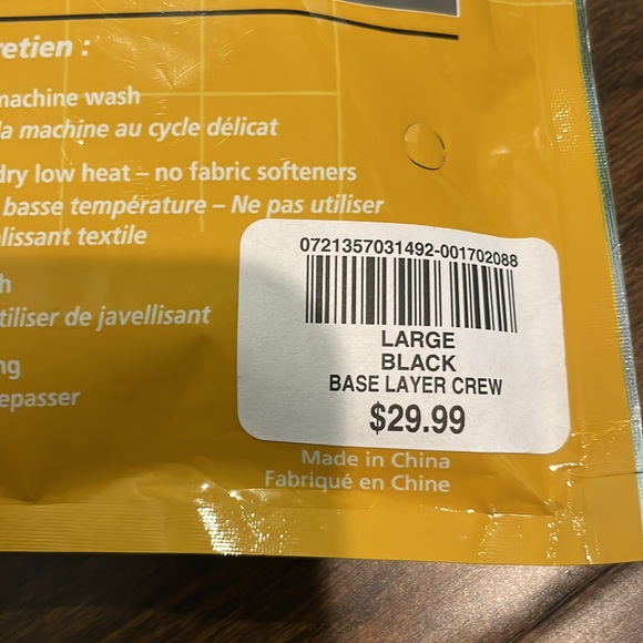 NWT Redhead Base Layer Crew Lightweight 1.0 - Picture 7 of 8